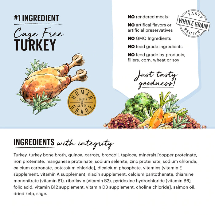The Honest Kitchen-One Pot Stew Tender Turkey Stew with Quinoa, Carrots Broccoli 10.5 oz