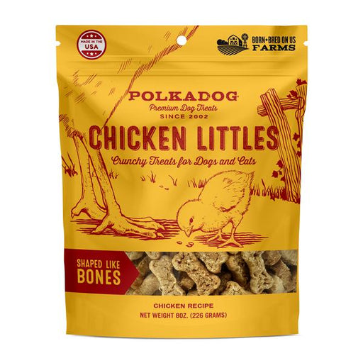 Polka Dog Chicken Littles Crunchy Treats 8 oz