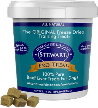 Stewart Pro-Treat Freeze Dried Beef Liver Dog Treats