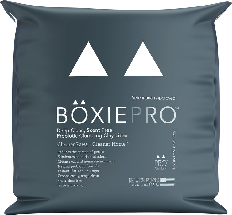 BoxiePro™ Deep Clean Probiotic Cat Litter 28lb