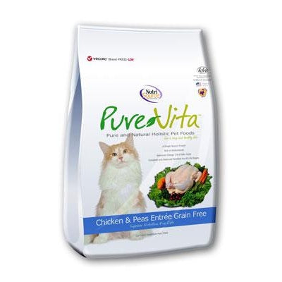 Pure Vita Grain Free Feline Chicken & Peas 2.2lb