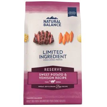 Natural Balance Limited Ingredients Diet Dog Food: Venison and Sweet Potato