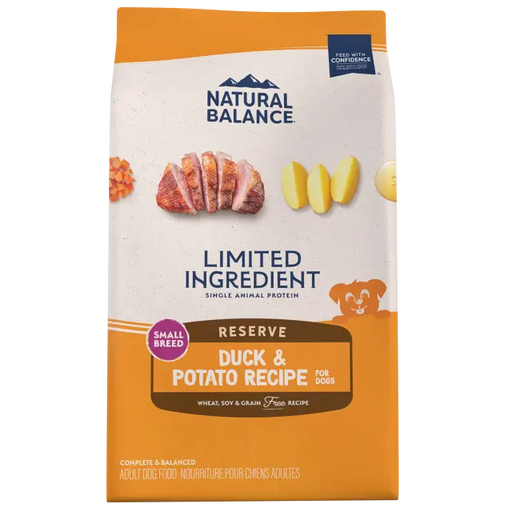 Natural Balance Limited Ingredient Diet Duck and Potato for small breed dogs