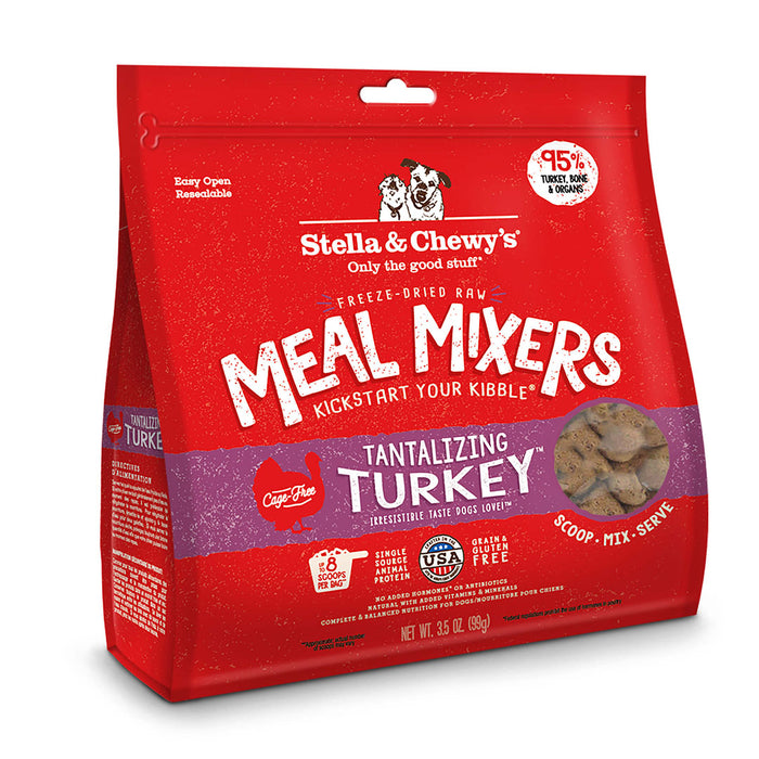 turkey meal mixers from stella and chewy's