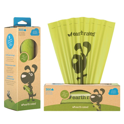 Earth Rated Large Single Roll of Waste Bags, 300 Count