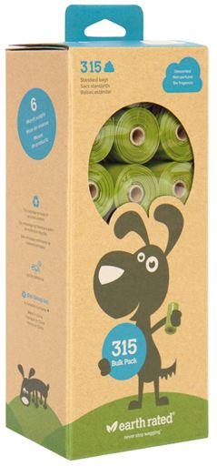 Earth Rated Waste Bags Refill Rolls