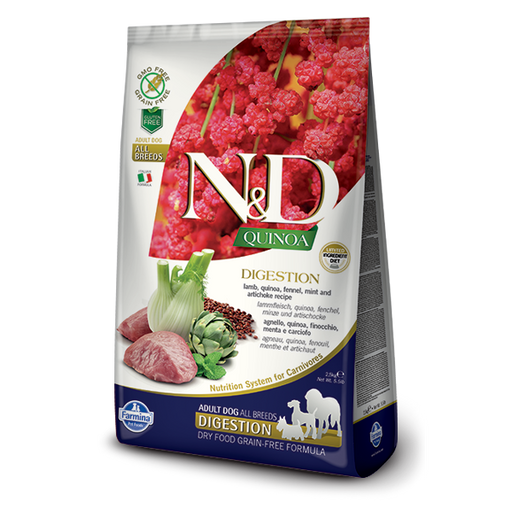 Farmina Grain Free LID Quinoa Digestion Lamb Dog Food 5.5 lb