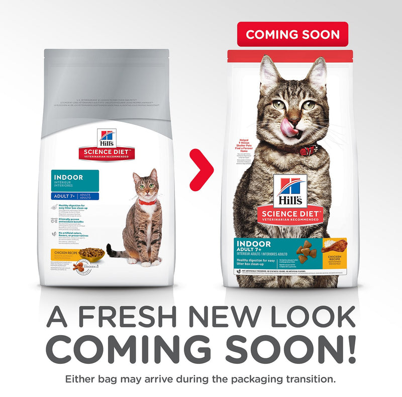 Science Diet Feline Adult 7+ Indoor Dry 7 lb