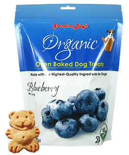 Grandma Lucy's Dog Treats Organic Baked Blueberry 14 oz