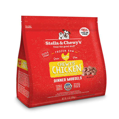 Stella & Chewy's Dog Frozen Morsels Chicken 4 lb