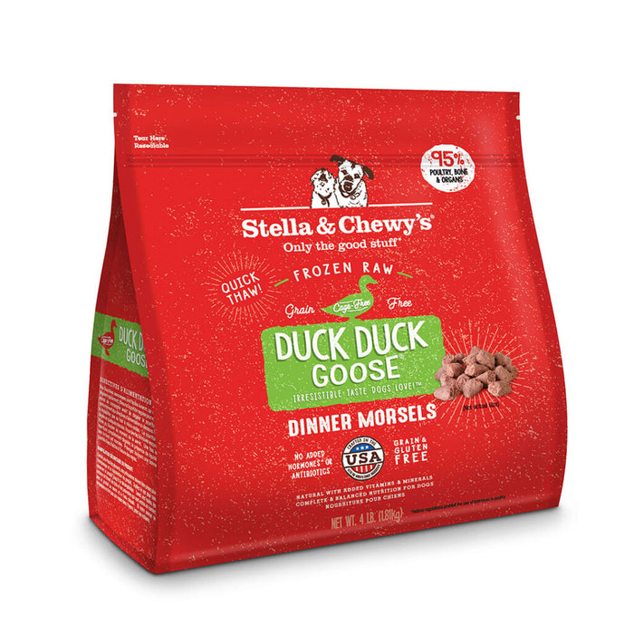 Stella & Chewy's Dog Frozen Morsels Duck 4 lb