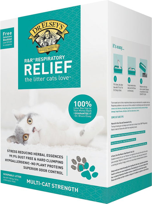 R&R™ Respiratory Relief Clumping Clay 20lb Litter