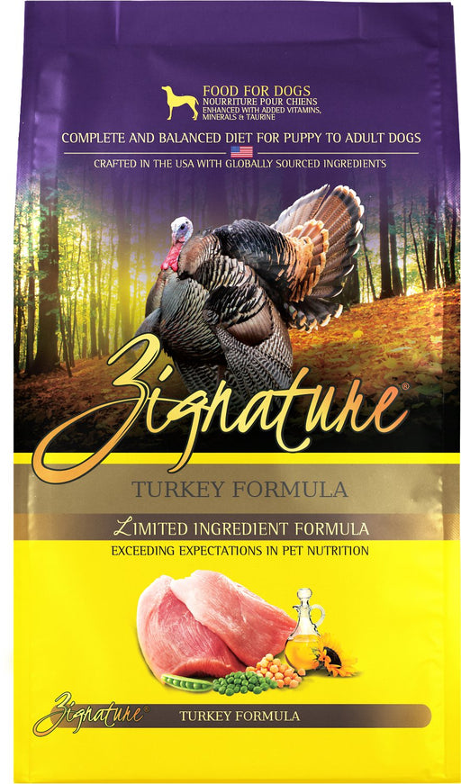 Zignature Limited Ingredient Dog Food: Turkey