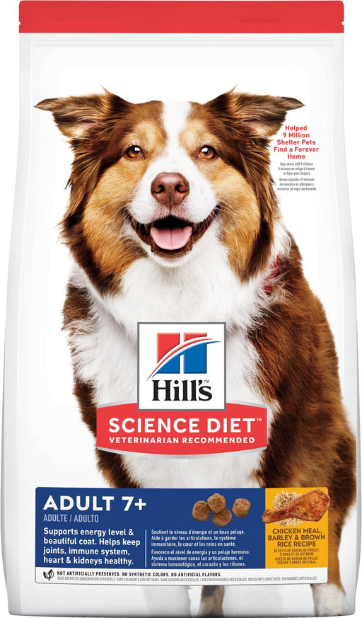 Science Diet Adult 7+ Chicken & Barley Recipe dog food