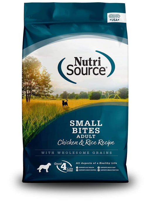 NutriSource Chicken & Rice Adult Small Bites