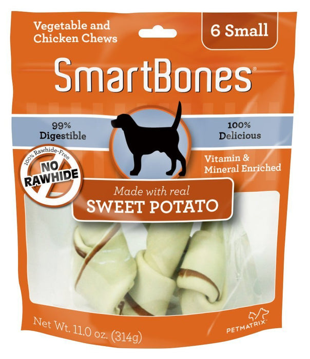 Smartbones Sweet Potato Small 6 pack