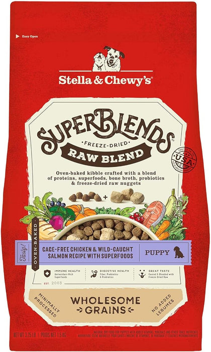 Stella & Chewy's Superblends Raw Blend Wholesome Grains, Puppy