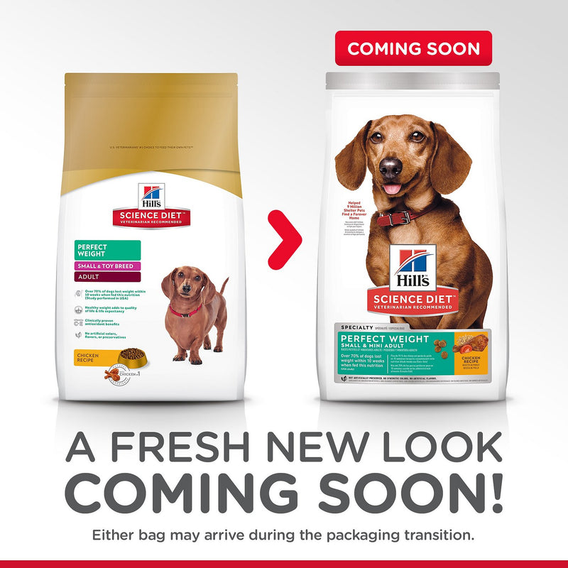 Science Diet Canine Adult Perfect Weight Small & Toy Breed Dry
