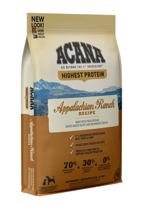 Acana Appalachian Ranch Recipe Dry Dog Food