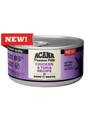 Acana Cat Premium Pate Chicken & Tuna Recipe For Kittens 3oz