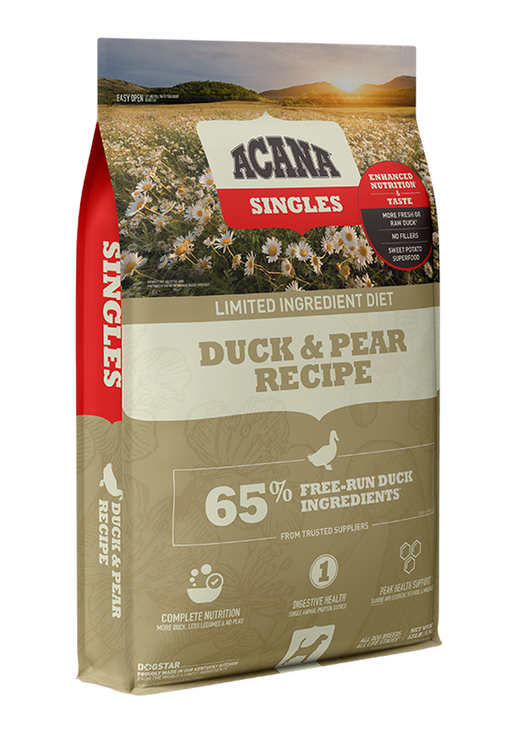 Acana Singles Duck and Pear Recipe Dry Dog Food