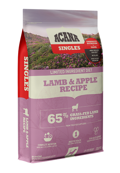 Acana Singles Lamb and Apple Recipe Dry Dog Food