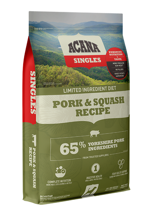 Acana Singles Pork and Squash Recipe Dry Dog Food