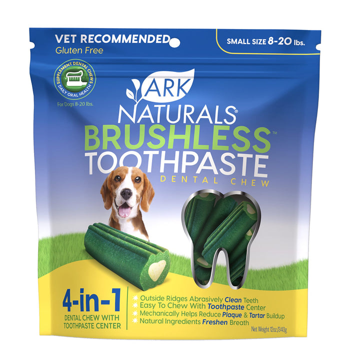 Ark Naturals Brushless Toothpaste Dog Dental Chew