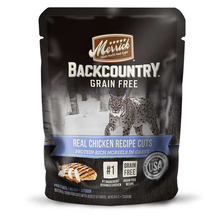 Backcountry Real Cuts Chicken Cat Food 3 oz