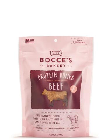 Bocce Bakery Protein Bones Beef 5 oz Bag