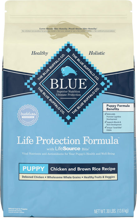 Blue Buffalo Life Protection Puppy Chicken and Brown Rice Dry Dog Food