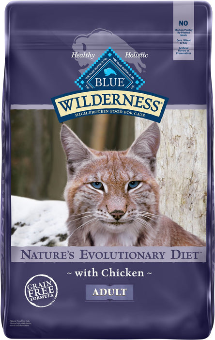 Blue Buffalo Wilderness Chicken Adult Cat Food 6 lbs