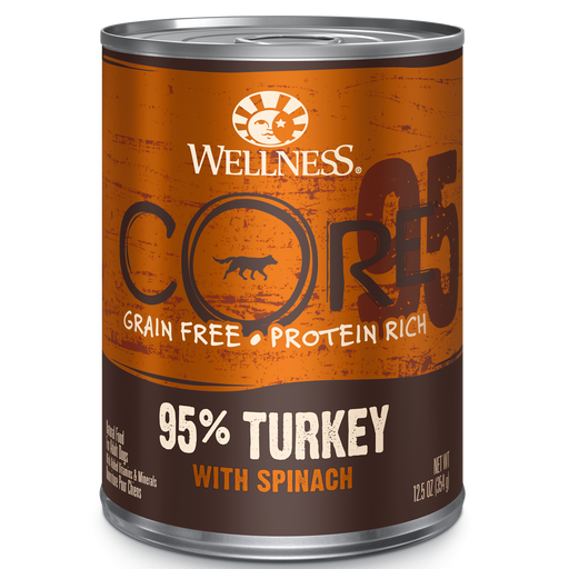 Wellness Core 95% Turkey/ Spinach 12 oz