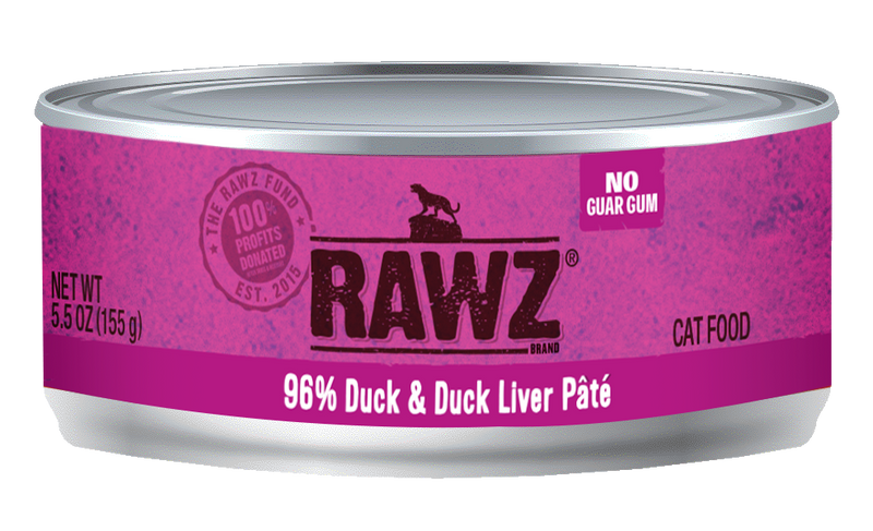 RAWZ 96% Duck & Duck Liver Pâté