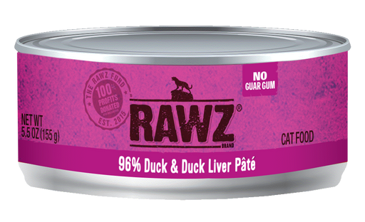 RAWZ 96% Duck & Duck Liver Pâté