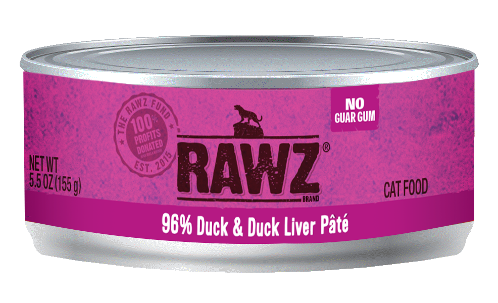 RAWZ 96% Duck & Duck Liver Pâté
