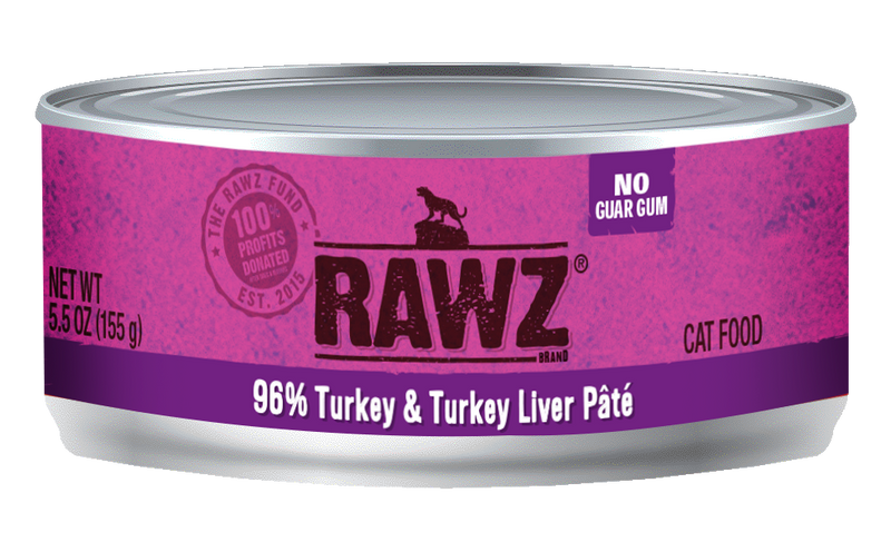 RAWZ 96% Turkey & Turkey Liver Pâté
