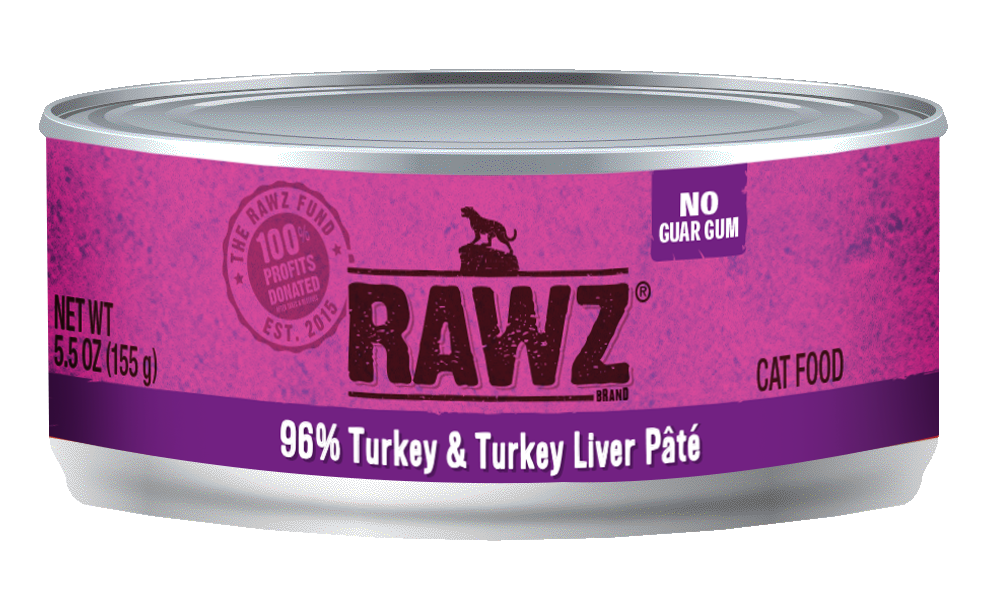 RAWZ 96% Turkey & Turkey Liver Pâté
