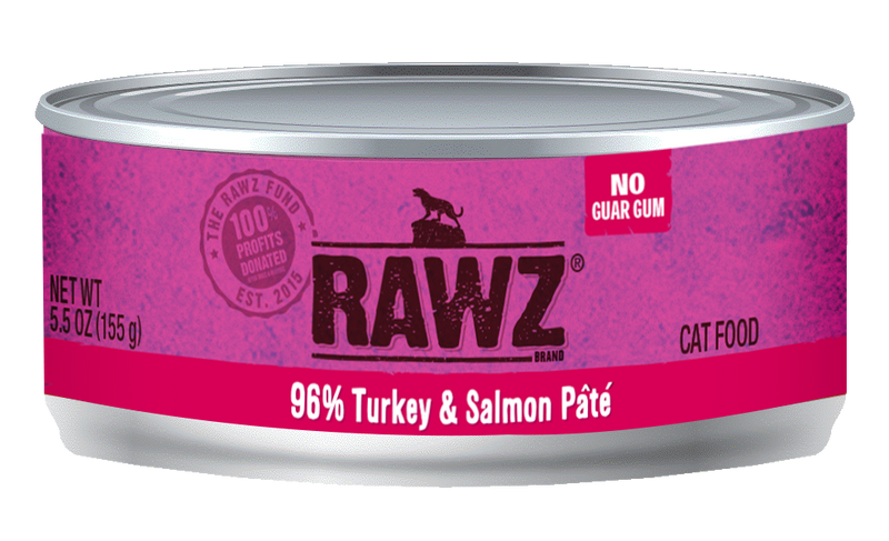 RAWZ 96% Turkey & Salmon Liver Pâté