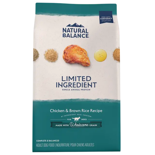 Natural Balance Limited Ingredient Diet Chicken and Brown Rice for dogs