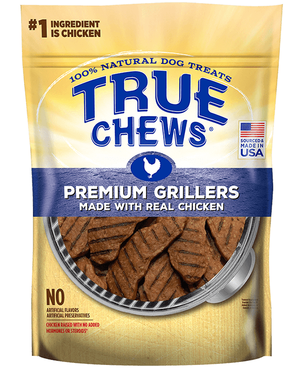 True Chews Premium Grillers Chicken Recipe Dog Treats, 12 oz