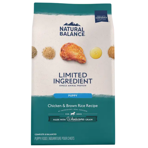 Natural Balance Limited Ingredient Diet Chicken and Rice for Puppies