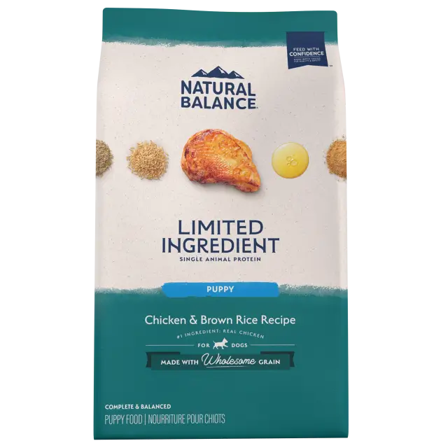 Natural Balance Limited Ingredient Diet Chicken and Rice for Puppies