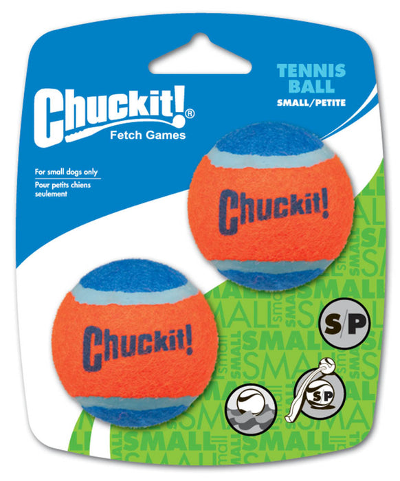 Chuckit! Mini Tennis Ball 2-Inch, 2-Pack