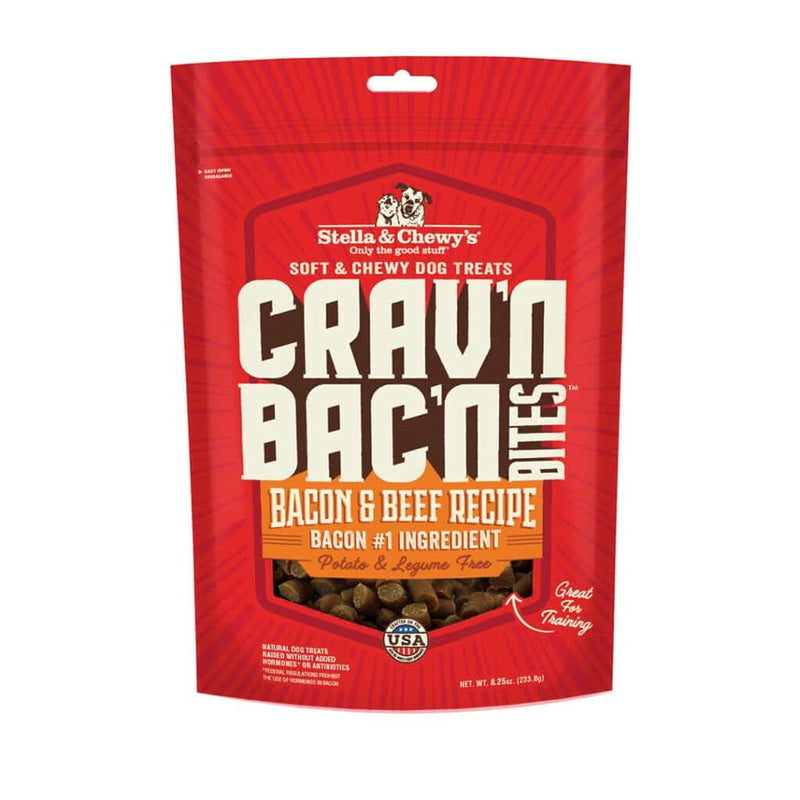 Stella & Chewy's Crav'n Bac'n Bites Dog Treats 8.25oz