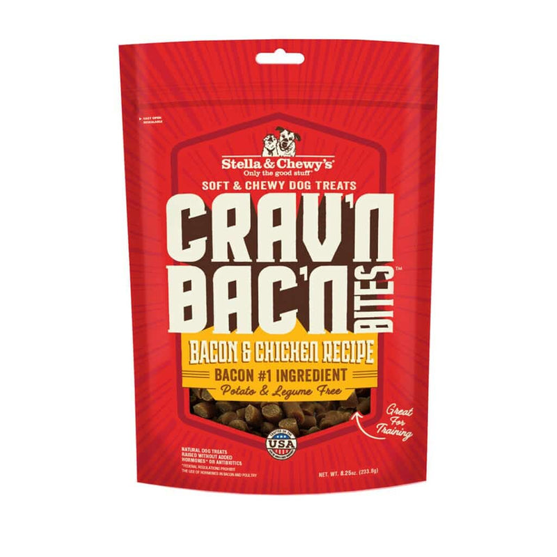 Stella & Chewy's Crav'n Bac'n Bites Dog Treats 8.25oz