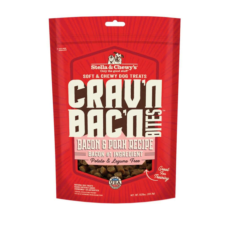 Stella & Chewy's Crav'n Bac'n Bites Dog Treats 8.25oz