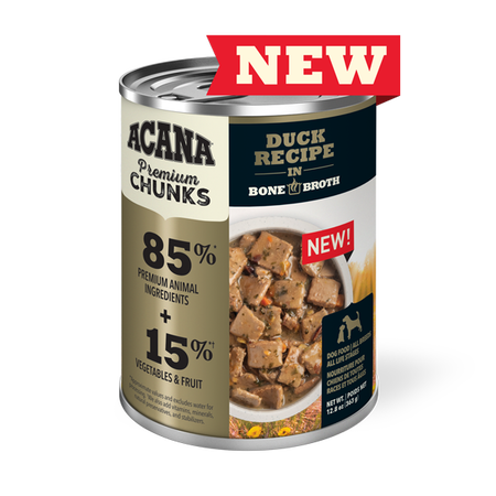 Acana Premium Chunks, Duck Recipe in Broth 12.8 oz