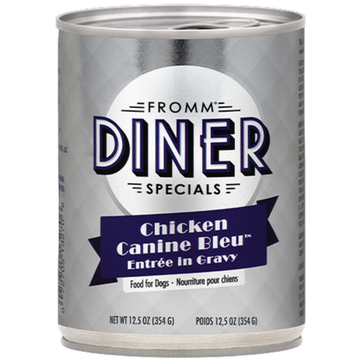 Fromm Diner Classics Dog Can, Chicken Canine Bleu 12.5oz