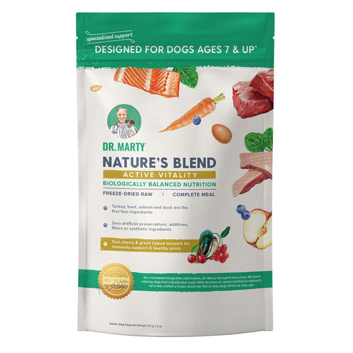Dr. Marty Nature's Blend Active Vitality Senior Premium Freeze-Dried Raw Dog Food
